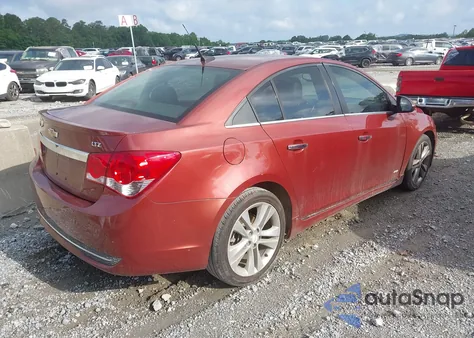2012 Chevrolet Cruze Ltz z USA, uszkodzony, nr VIN 1G1PH5SC5C7213557
